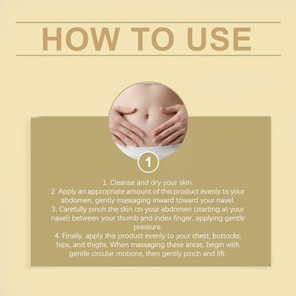 BlueBouff True Belly Serum with Cherry Extract - Pregnancy-Safe Belly Oil for Stretch Marks, Hydration Support, 3.38 fl oz Avelisse