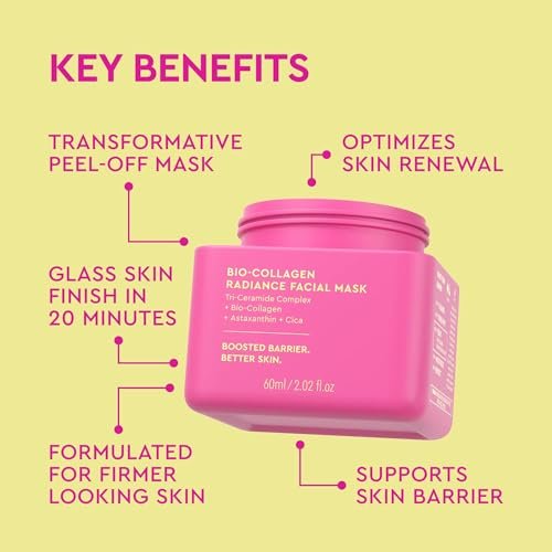 BYOMA Bio-Collagen Radiance Facial Mask - Transformative Liquid Sheet Mask for Glass Skin, 60mL - görsel 7
