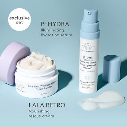 Drunk Elephant Test The Water Travel Size Hydrate and Nourish Kit - Clean Clinical Skincare Kit, Cruelty-Free, Dermatologist-Tested, Free of Essential Oils, Silicones, and Fragrance Avelisse