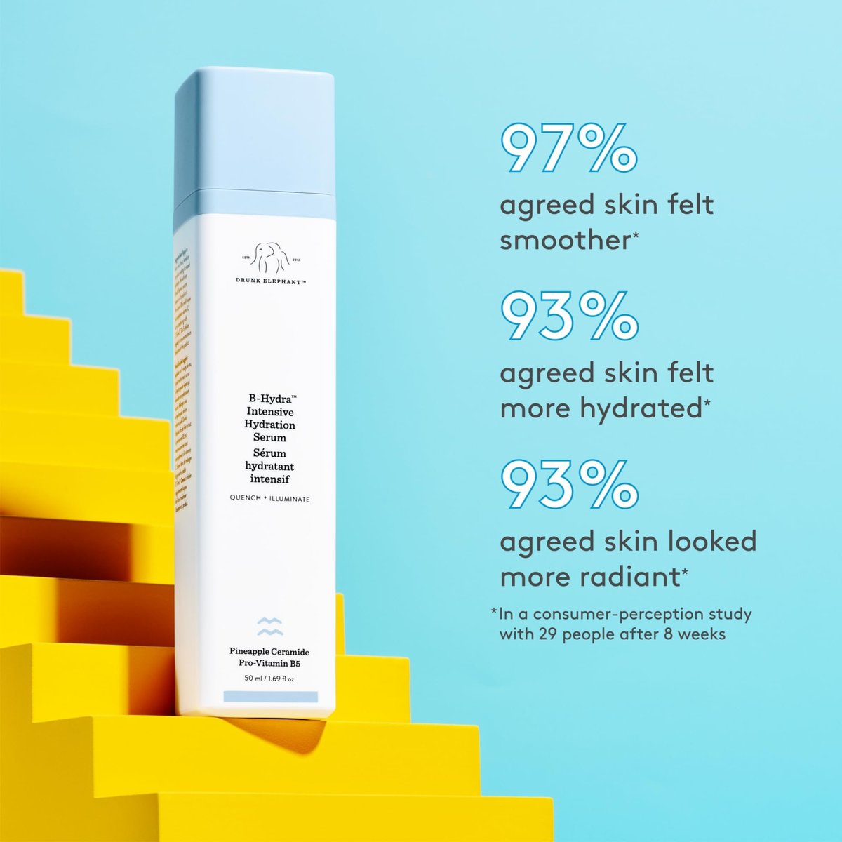Drunk Elephant Test The Water Travel Size Hydrate and Nourish Kit - Clean Clinical Skincare Kit, Cruelty-Free, Dermatologist-Tested, Free of Essential Oils, Silicones, and Fragrance Avelisse