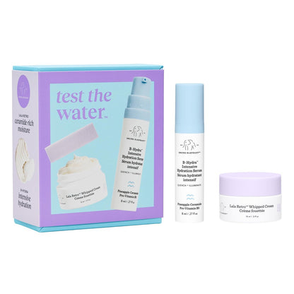 Drunk Elephant Test The Water Travel Size Hydrate and Nourish Kit - Clean Clinical Skincare Kit, Cruelty-Free, Dermatologist-Tested, Free of Essential Oils, Silicones, and Fragrance Avelisse
