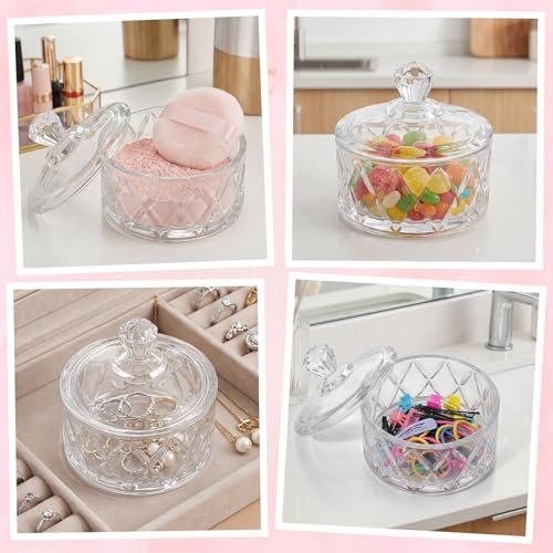 Pimoys 5 Pcs Dusting Powder Container with Puff Set - Pink Mom Gifts, Body Powder Puff and Container, First Mothers Day Gifts for New Mom Wife - görsel 12