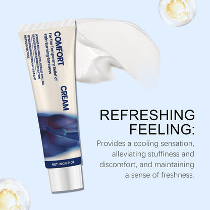 lxmtou Comfort Cream for Sensitive Skin – Lightweight Hydrating Daily Moisturizer, 0.71 oz
