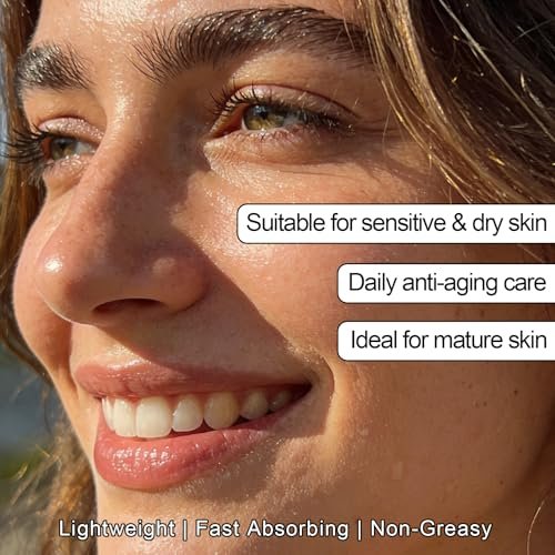 GHK-Cu Copper Peptide Facial Serum – Moisture-Balancing Formula with Hyaluronic Acid – Lightweight Daily Hydration, 1 fl oz Avelisse