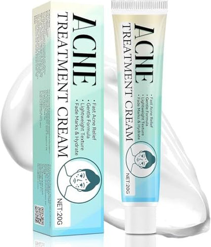 Acne Treatment Cream for Face & Body – Gentle Daily Moisturizer for Oily & Blemish-Prone Skin Avelisse