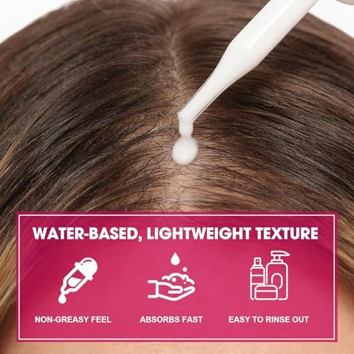 Onion Hair Growth Serum for Scalp & Hair Care - Hydrating Serum with Onion Extract, Rosemary & Biotin, Lightweight Daily Care for Fuller-Looking Hair (2.03 FL OZ) Avelisse
