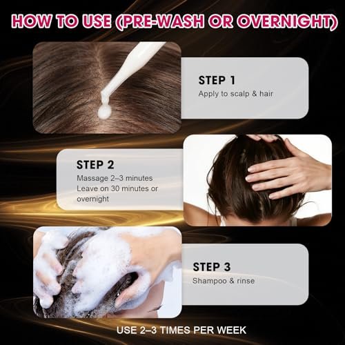 Onion Hair Growth Serum for Scalp & Hair Care - Hydrating Serum with Onion Extract, Rosemary & Biotin, Lightweight Daily Care for Fuller-Looking Hair (2.03 FL OZ) Avelisse