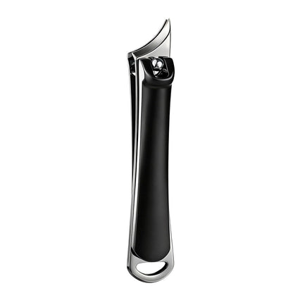 IWLUFK Upgraded Slanted Ingrown Toenail Clippers for Men Women Seniors – Sharp Stainless Steel Curved Toe Nail Trimmer with File for Thick Nails, Angled Nail Cutter