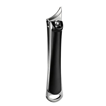 IWLUFK Upgraded Slanted Ingrown Toenail Clippers for Men Women Seniors – Sharp Stainless Steel Curved Toe Nail Trimmer with File for Thick Nails, Angled Nail Cutter