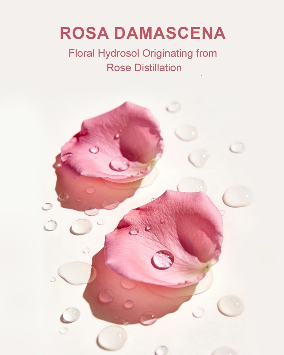 Yoken Organic Rose Water Spray for Face – 8 Fl Oz Fine Mist, 100% Pure Rosa Damascena Hydrosol, USDA Certified, Alcohol-Free, Vegan - görsel 7