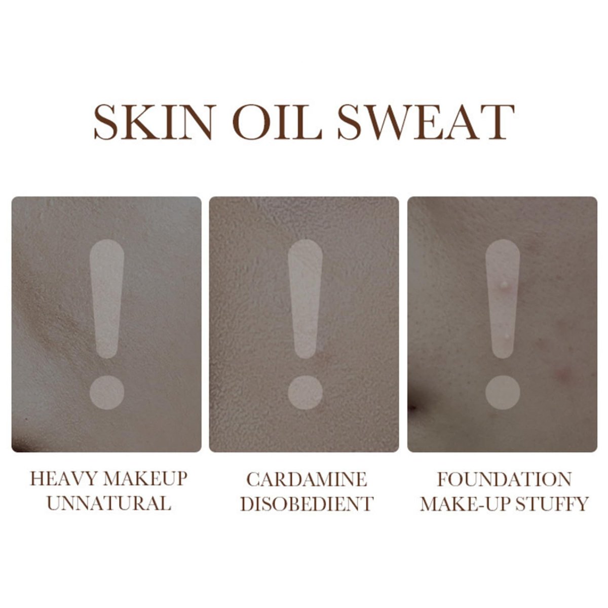Hush Makeup Foundation for Older Women - Warm (Light/Medium Complexions) - Mushroom Head Air Cushion CC Cream Full Coverage BB Cream, Moisturizing Corrector for Mature Skin, 0.63 Fl Oz Avelisse
