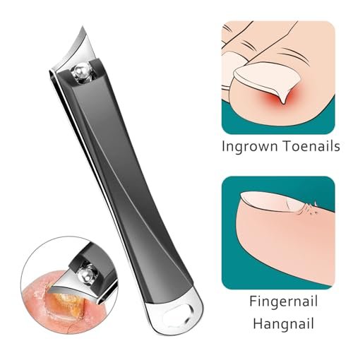 Professional Nail Clipper Set for Men & Women – Ingrown Toenail Removal & Thick Nail Cutter Kit (Carbon Steel) - görsel 12