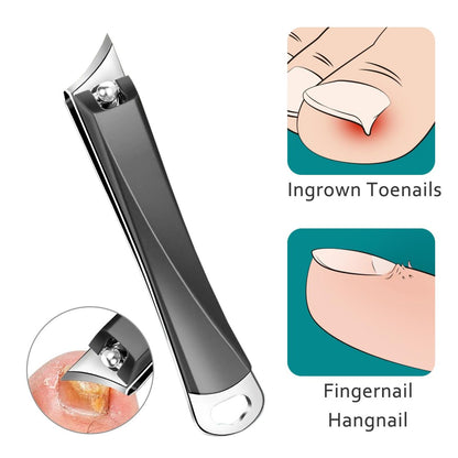 Professional Nail Clipper Set for Men & Women – Ingrown Toenail Removal & Thick Nail Cutter Kit (Carbon Steel)
