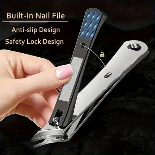 Professional Nail Clipper Set for Men & Women – Ingrown Toenail Removal & Thick Nail Cutter Kit (Carbon Steel) - görsel 6