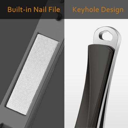 Professional Nail Clipper Set for Men & Women – Ingrown Toenail Removal & Thick Nail Cutter Kit (Carbon Steel)