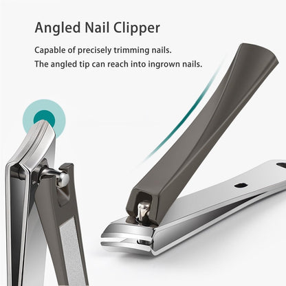 Professional Nail Clipper Set for Men & Women – Ingrown Toenail Removal & Thick Nail Cutter Kit (Carbon Steel)