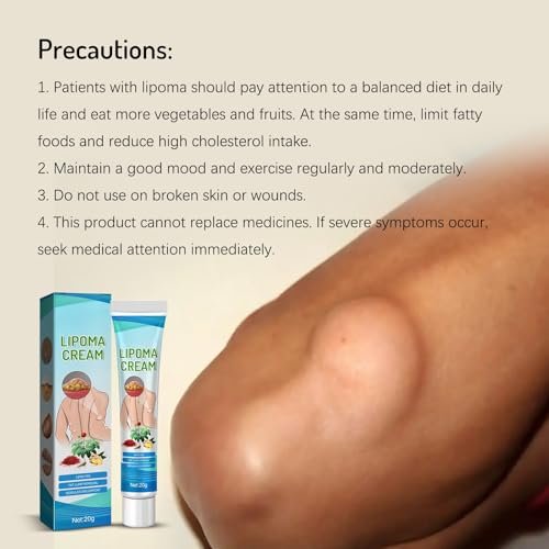 Lipoma Cream with Plant Extracts – Quick Effect Fat Lump Removal, Easy to Use, 20g/0.7oz Avelisse