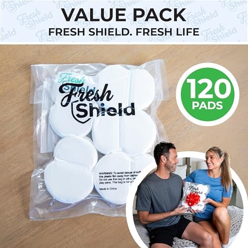 120 Underarm Sweat Pads with Travel Bag for Women and Men, Ultra-Thin Curve-Fit Cotton Disposable Armpit Pads for Discreet/Invisible Wear - görsel 6