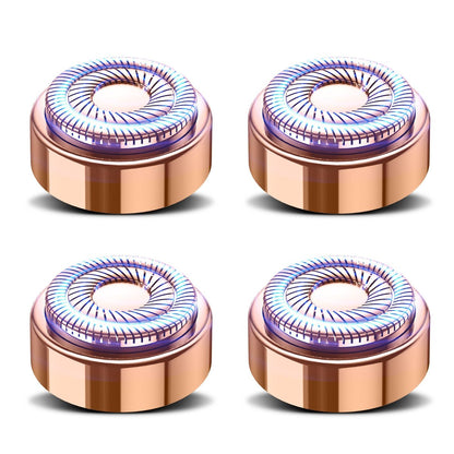 Flawless Replacement Heads Gen 2 - 4 Counts for Flawless Facial Hair Remover Avelisse