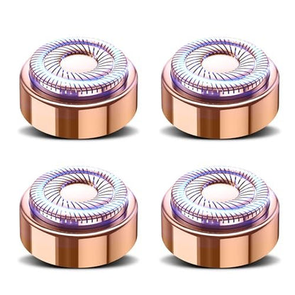Flawless Replacement Heads Gen 2 - 4 Counts for Flawless Facial Hair Remover Avelisse