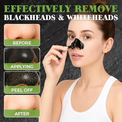 Tailgenci Blackhead Remover Mask – Charcoal Peel Off Face Mask for Deep Pore Cleansing, Removes Acne & Blackheads for Men & Women, 4.23 Oz