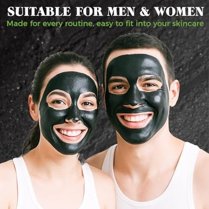 Tailgenci Blackhead Remover Mask – Charcoal Peel Off Face Mask for Deep Pore Cleansing, Removes Acne & Blackheads for Men & Women, 4.23 Oz