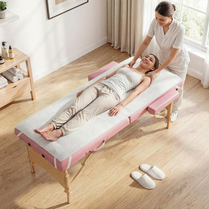 Professional Massage Table Warmer Heating Pad – 30" x 71" with 9 Timer & 9 Heat Settings, Overheat Protection, Thickened Soft Fleece for Spa & Massage Bed Avelisse