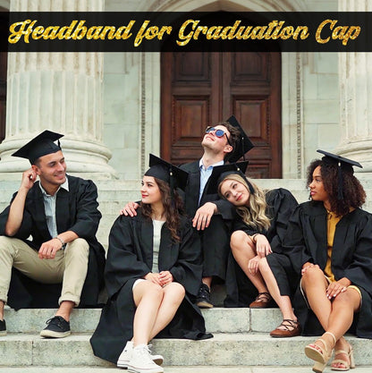 Sofeavo Graduation Cap Headband Insert - – Hairstyle Protection: Unlike traditional bobby pins or clips, this – Image 13