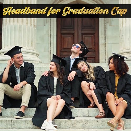 Sofeavo Graduation Cap Headband Insert - – Universal Compatibility: Designed to fit standard graduation caps, – Image 14