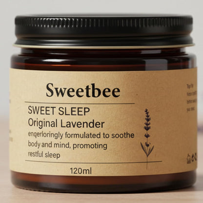 EYUTRD SweetBee Sleep Magnesium Butter - Soft Spring Magnesium Cream with Shea & Mango Butter, Arnica & Essential Oils, Nighttime Magnesium Lotion for Leg, Foot, Original Lavender 4oz Avelisse