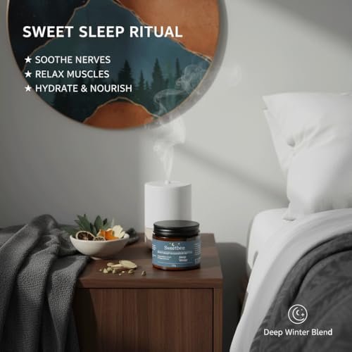 EYUTRD SweetBee Deep Winter Magnesium Butter - Magnesium Cream with Shea & Mango Butter, Arnica & Essential Oils, 4 oz Avelisse