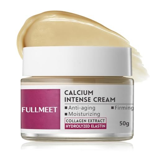 FullMeet Calcium Intense Cream – Collagen Volume Cream for Anti-Aging, Deep Wrinkles & Moisturizing, 1.76 oz Avelisse