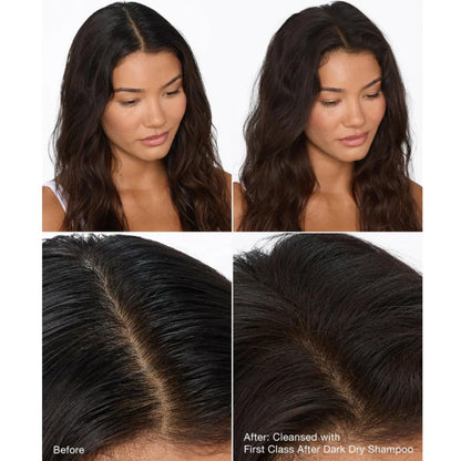 IGK First Class After Dark Charcoal Detox Dry Shampoo for Dark & Brunette Hair - Brown Tint, No White Residue, Oil Absorbing & Odor Eliminating - 6.5 oz Avelisse