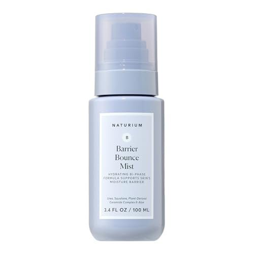 Naturium Barrier Bounce Mist - Hydrating Face Mist with Urea, Squalane, Plant-Derived Ceramide & Aloe, 3.4 fl oz - görsel 2