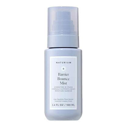 Naturium Barrier Bounce Mist - Hydrating Face Mist with Urea, Squalane, Plant-Derived Ceramide & Aloe, 3.4 fl oz