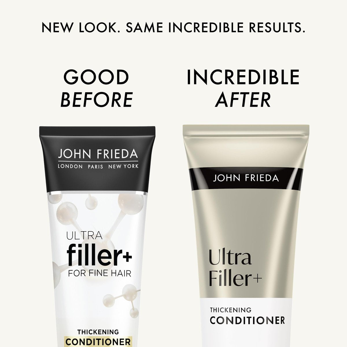 John Frieda ULTRAfiller+ Thickening Shampoo and Conditioner Set for Fine Hair, 8.3 Fl Oz Each (Pack of 2) Avelisse