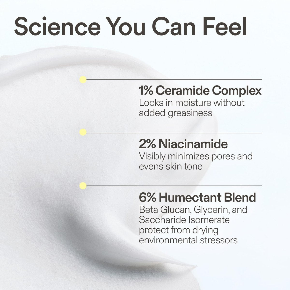 Skinfix Ceramide Prime Whipped Cream - Lightweight Face Moisturizer with Niacinamide & Peptides - 1.7 oz, Fragrance Free, Vegan & Cruelty Free Avelisse