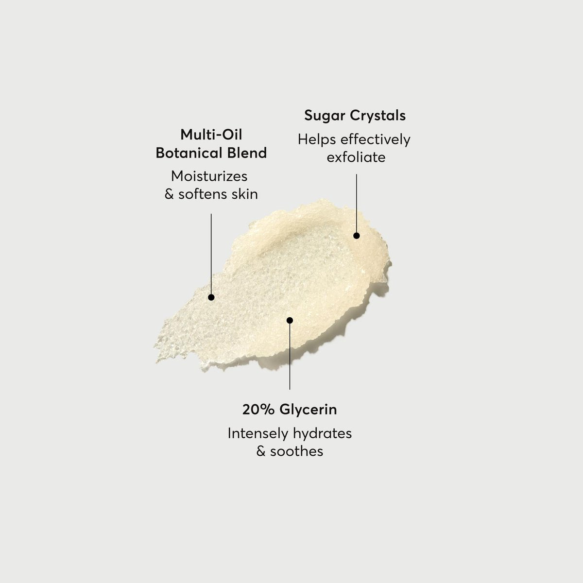 Naturium Glow Getter Body Scrub – Exfoliating Sugar Crystals with Linoleic-Rich Oils, Glycerin & Squalane, 8 oz - görsel 4