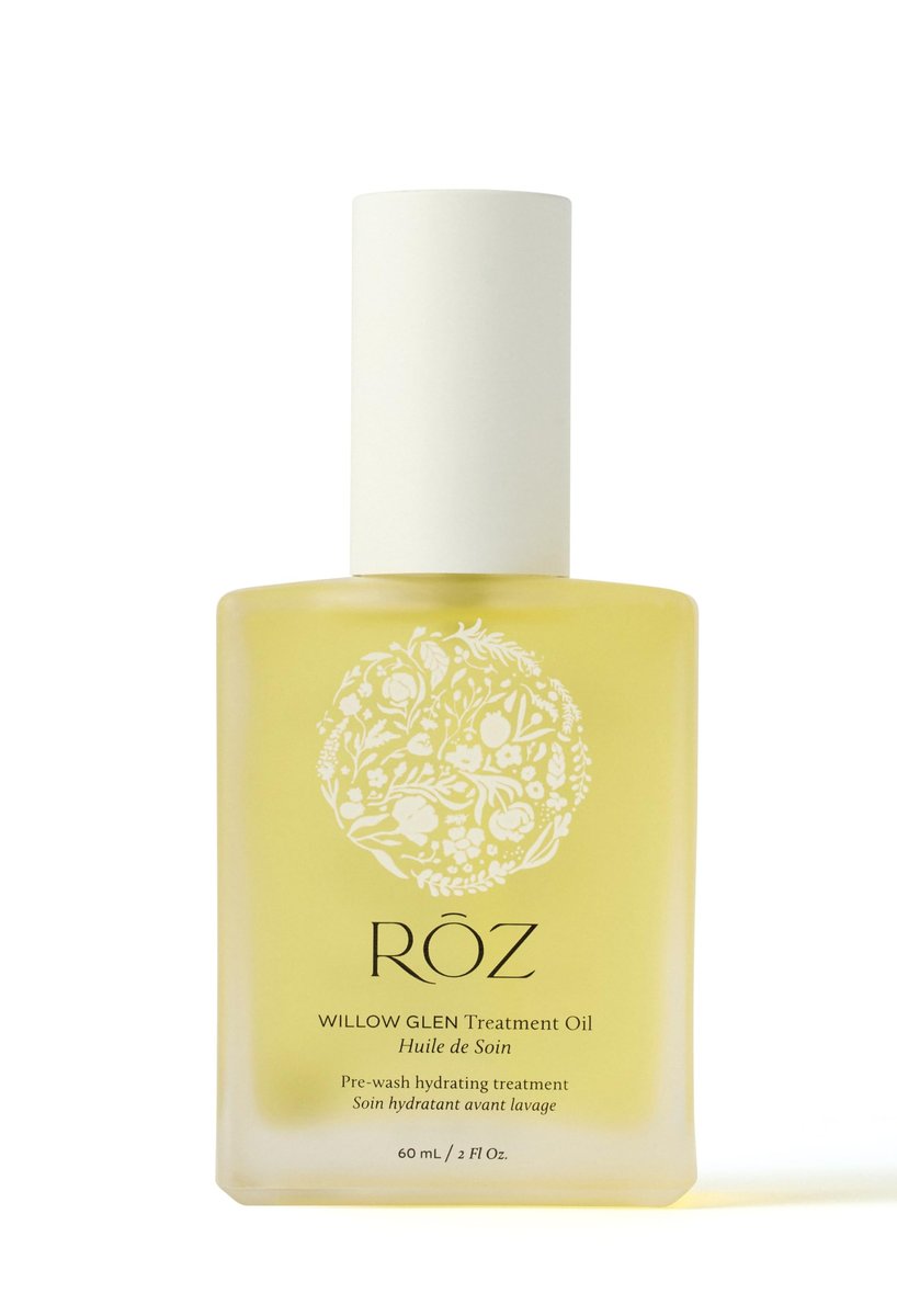 RŌZ Willow Glen Treatment Oil – Multi-Purpose Organic Vegan Nourishing Oil for Hair, Scalp & Body, 2 Fl. Oz. Avelisse