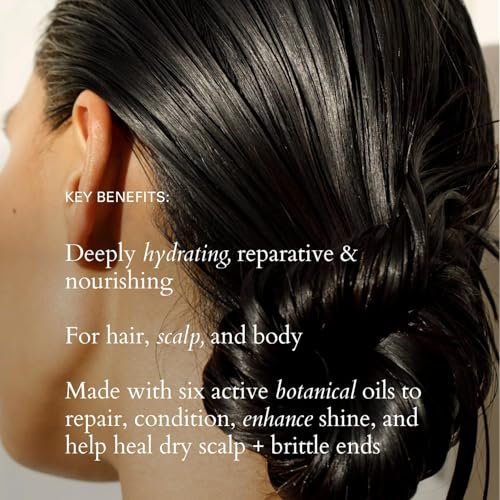RŌZ Willow Glen Treatment Oil – Multi-Purpose Organic Vegan Nourishing Oil for Hair, Scalp & Body, 2 Fl. Oz. Avelisse