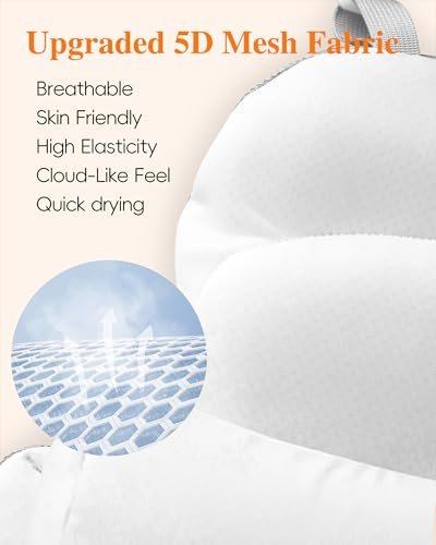 Full Body Bath Pillow for Bathtub, Thick Luxury Bathtub Cushion with Movable Lumbar Support and Laundry Bag – Bathtub Pillows for Head, Neck and Back Support, Bathtub Accessories for Women Spa Gift Avelisse