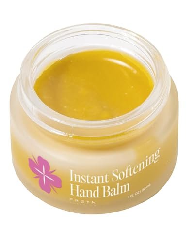 FRØYA Organics Instant Softening Hand Balm – Shea Butter, Jojoba & Rosehip – Long-Lasting Moisture, Non-Sticky – 30ml Avelisse