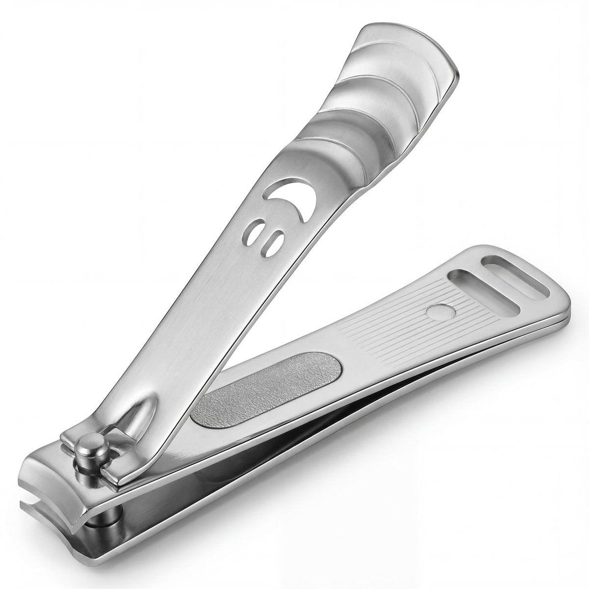 TICLIPP Ultra Sharp Precision Nail Clippers for Fingernails and Toenails – Metallic Metal - görsel 1
