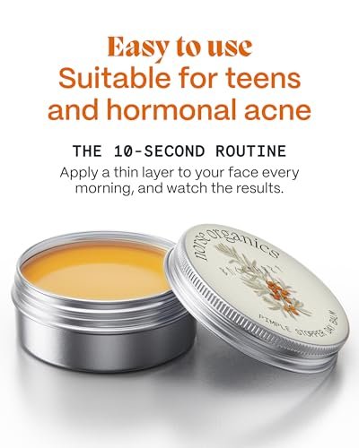 Norse Organics Pimple Stopper Day Balm – 6-in-1 Daytime Acne Treatment with Arctic Herbs & Beeswax, 1 oz Avelisse