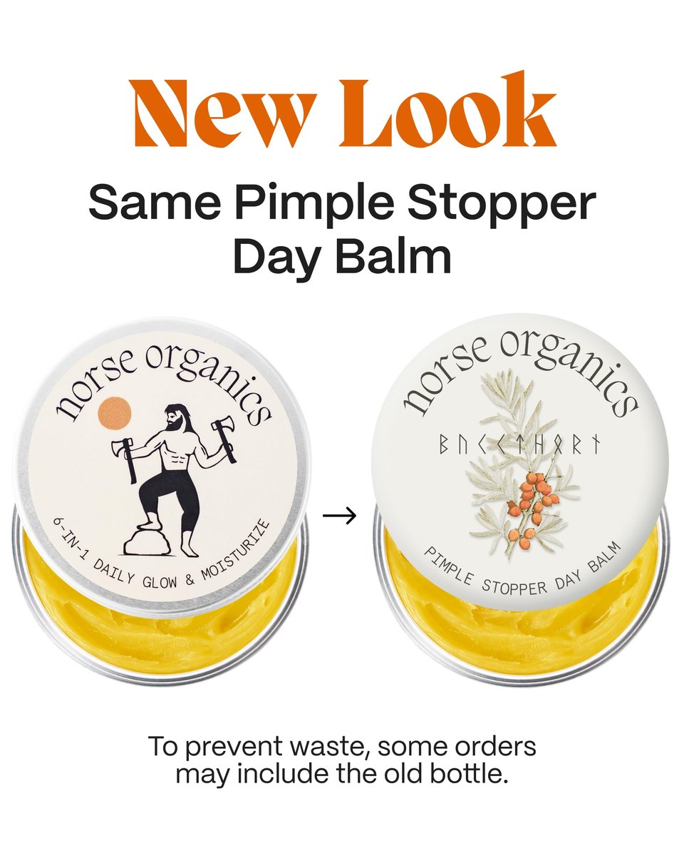 Norse Organics Pimple Stopper Day Balm – 6-in-1 Daytime Acne Treatment with Arctic Herbs & Beeswax, 1 oz Avelisse