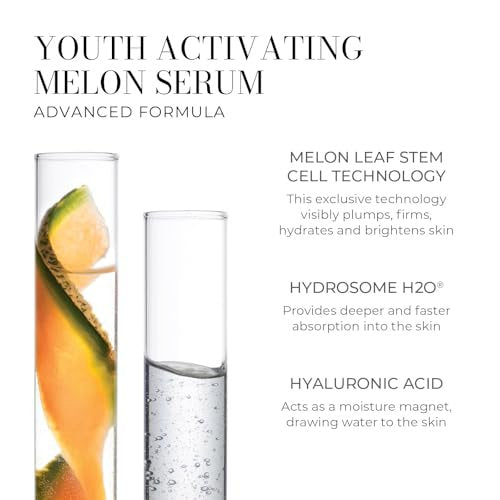 Meaningful Beauty Anti-Aging Skincare Trio Travel Size 3-Piece Starter Kit Gift Set for Women - Youth Activating Melon Serum, Day Creme, Eye Cream & Antioxidants Avelisse