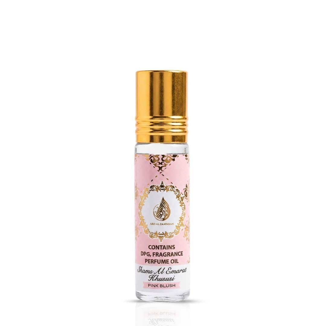 Ard al Zaafaran Pink Blush Shams Al Emarat Khususi Roll-On Perfume Oil 10ml (0.34 FL OZ) - görsel 3