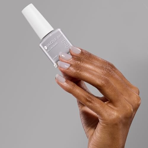 Dazzle Dry Nail Lacquer (Step 3) - Fresh Start - Milky Lavender Gray Semi-Sheer Cream (0.5 fl oz) Avelisse