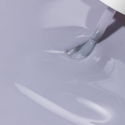 Dazzle Dry Nail Lacquer (Step 3) - Fresh Start - Milky Lavender Gray Semi-Sheer Cream (0.5 fl oz) Avelisse