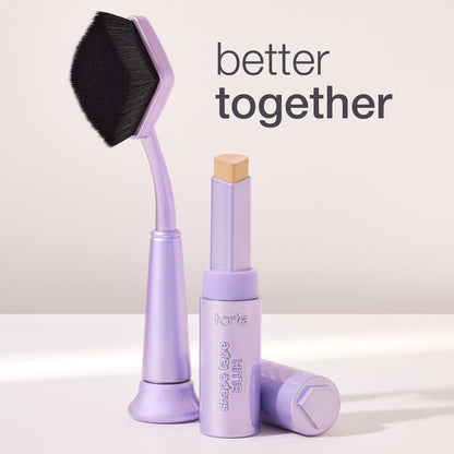 Tarte Shape Tape Blur Concealer Stick Brush – Seamless, Effortless Application for Flawless Concealer Coverage Avelisse